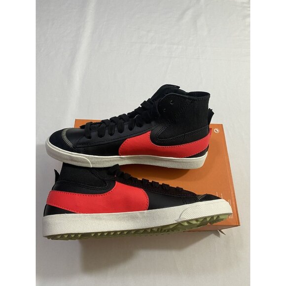 New Mens Size 13 Black Nike Blazer Mid ‘77 Jumbo Basketball Shoes DD3111 001 main image 7